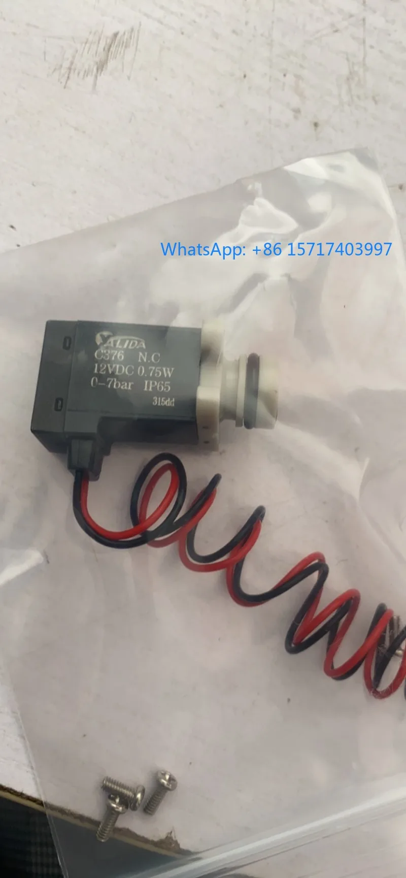 c376-nc-24vdc075w-12vdc-0-7bar-ip-65-yalida-スイーパー用6方向バルブ