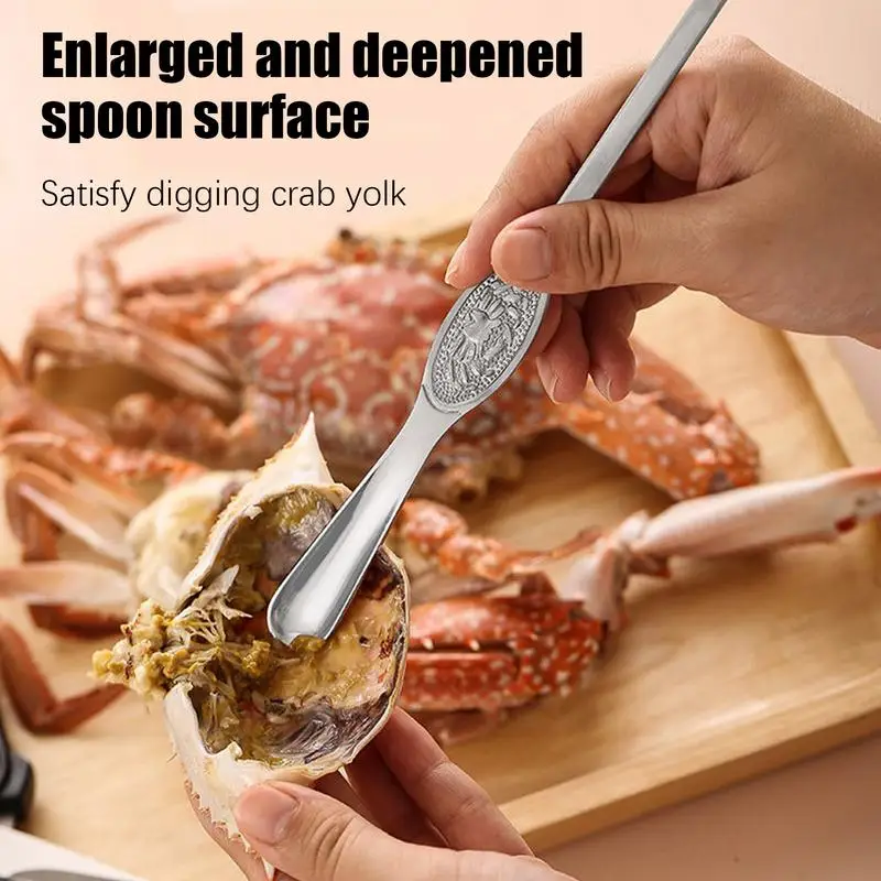 Crab Crackers And Tools Set Lobster Shell Cracker Multipurpose Stainless Steel Lobster Shrimp Crayfish Crawfish Scissors For