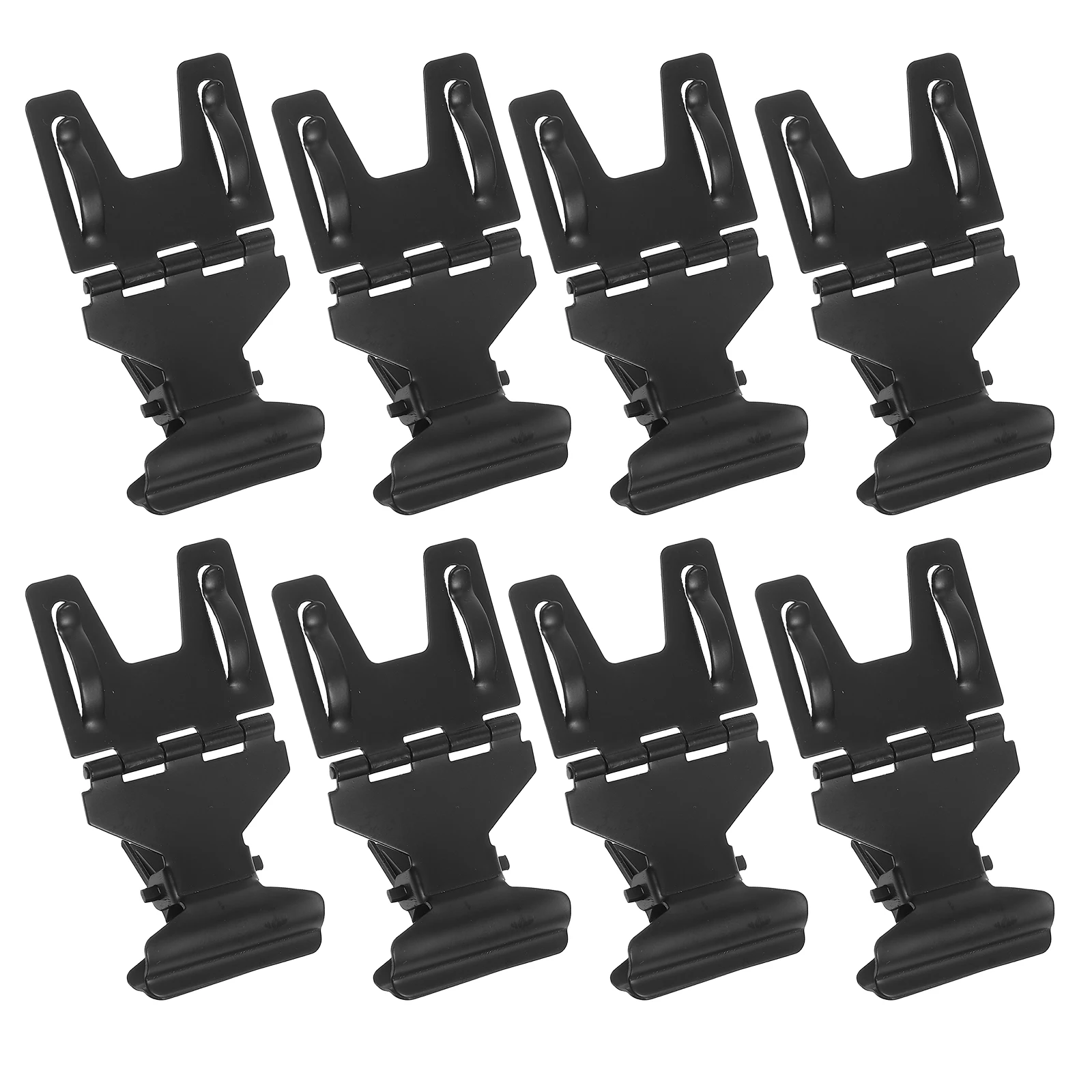 

10pcs Price Tag Clips Black Metal Secure Holder For Retail Store Supermarket Bakery Display Sign Office Label Wing Clip