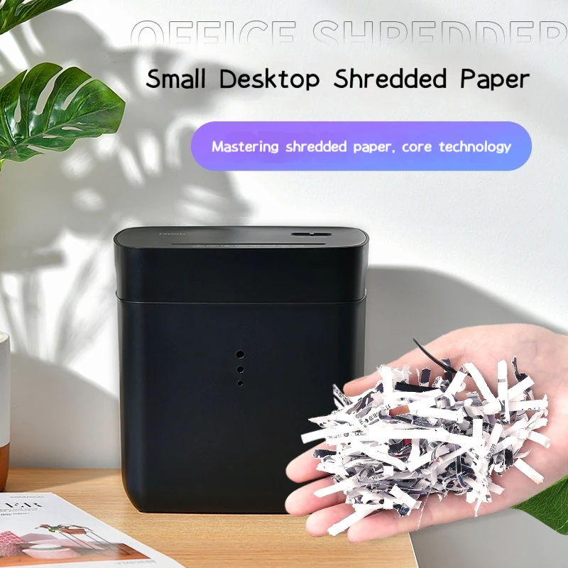 Mini Multi-Functional Household Shredders High Power Automatic Portable Desktop Shredder Electricity Card And Paper Shredders