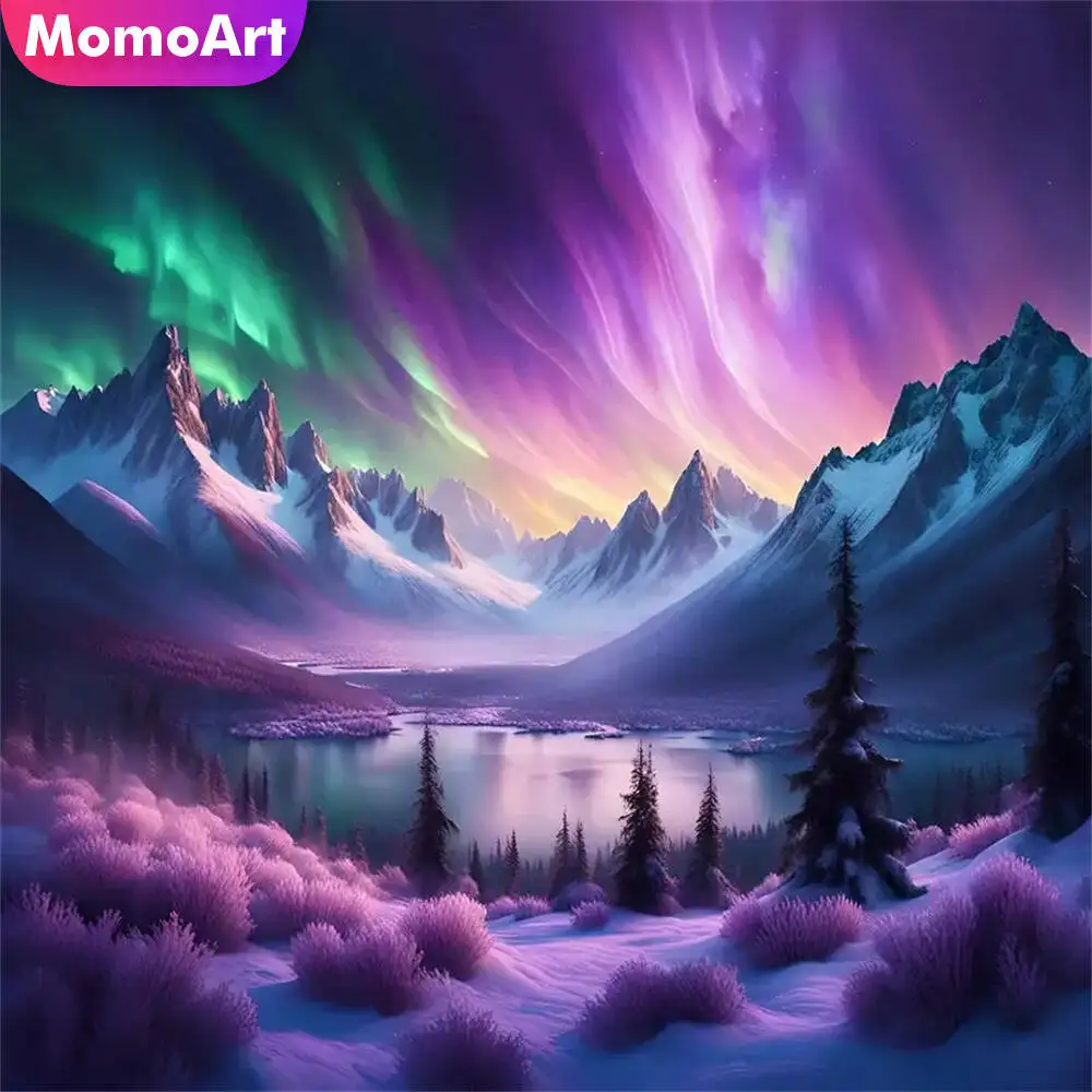 Momoart Bär Diamant Mosaik Tier voller Runde Diamant Malerei Mond Stickerei neue Ankunft handgemachte Hobby