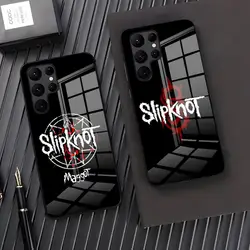 Band S-Slipknot Phone Case For Samsung S24 S23 S21 S20 A34 A54 A53 M54 Note 20 Ultra Plus 2024 Glass Cover