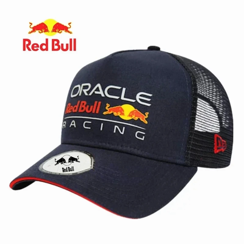 2025 جديد ريد بول قبعة قبعة بيسبول الرجال والنساء الصيف ريد بول قبعة الشمس ريد بول قبعة رياضية السفر في الهواء الطلق ظلة قبعة