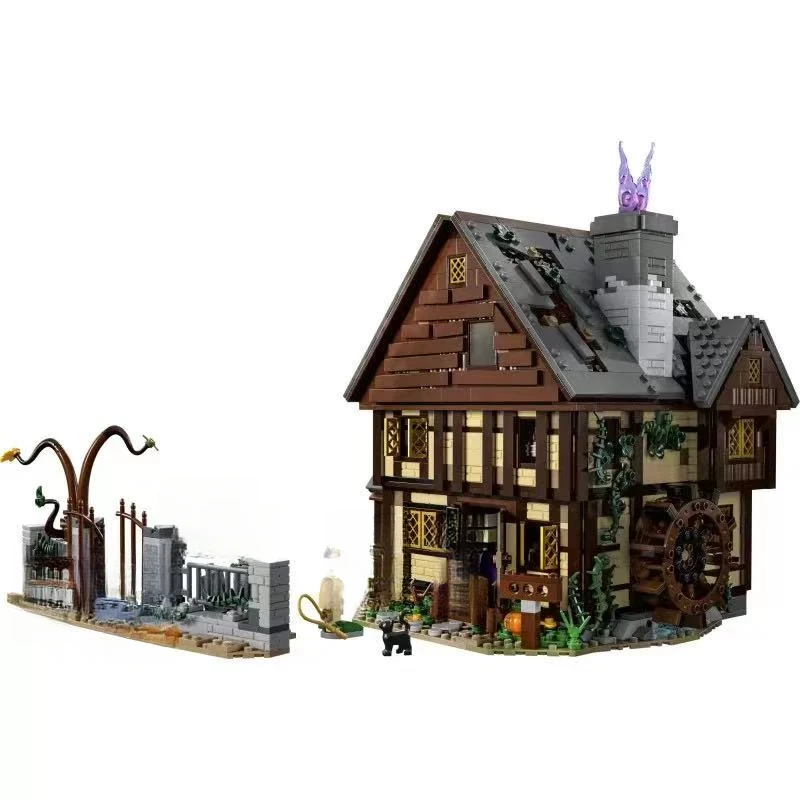 

Sanderson Magic House Street View House Series Puzzle Assembly Building Blocks Toy Model for Girls Birthday Gift Decoration