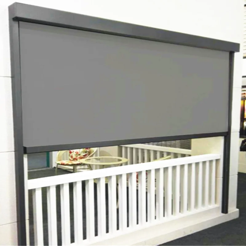 Outdoor Power Blinds - ستائر خارجية آلية مقاومة للماء مصنوعة