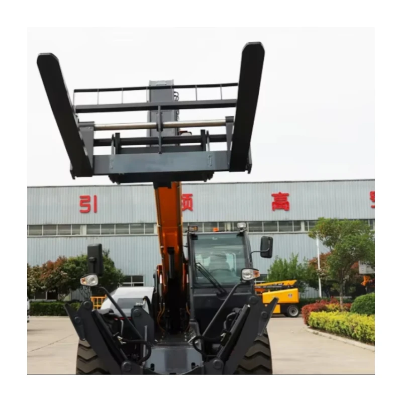 Ce Certified 4.5 Tons Telescopic Forklift with 18 Meters Compact Telescopic Loader Diesel Engine