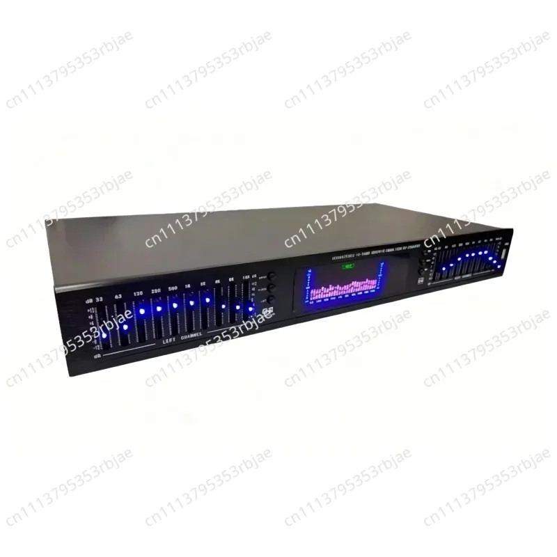 For 220v  EQ665 Equalizer Hifi Home EQ Equalizer Dual 10 BAND Stereo Treble Alto Bass Regulation With Built-in Bluetooth New