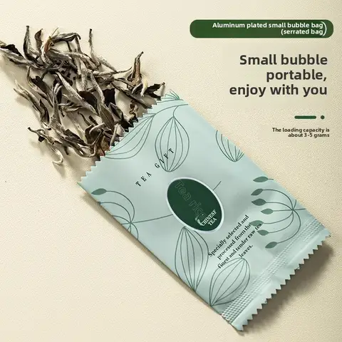 Green Tea Small Bubble Packaging Bag Dragon Well Black Tea Disposable 3-5g Han Zhong Xian Hao Purple Yang Tea Bag