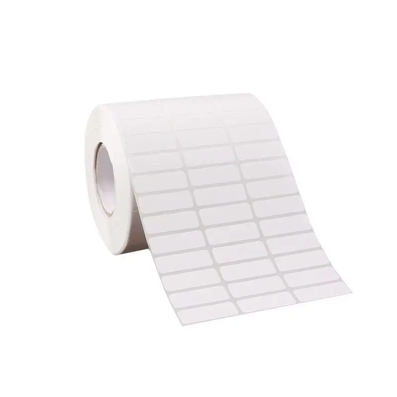 Бумага для печати этикеток, используемая для ленточной печати, бирки для одежды, печати штрих-кодов, наклеек на внешнюю коробку, электронных бирок, пап с покрытием
