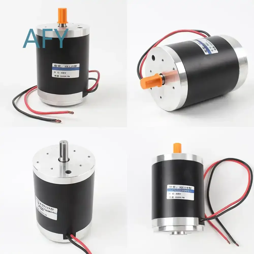 Permanent Magnet DC Brushed Motor for Electric Vehicle for EV Scooter for E-Bike for Golf Cart for Forklift for Industrial