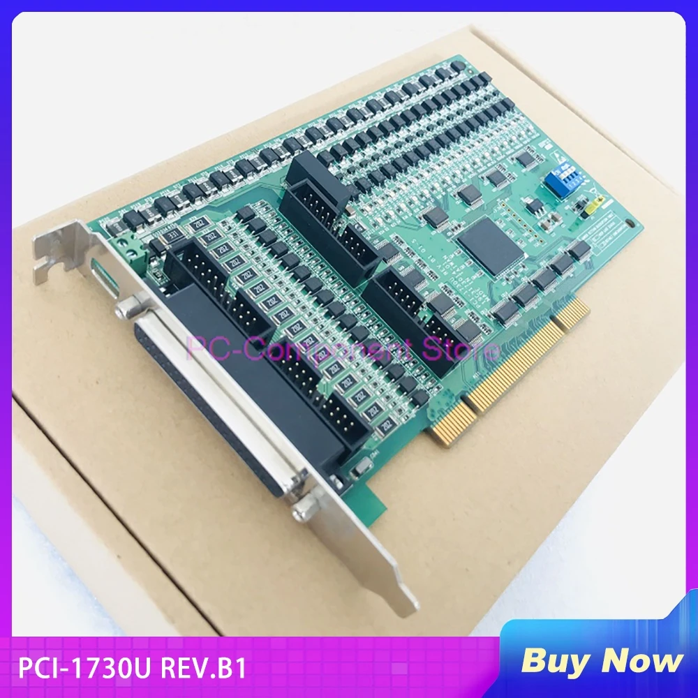 

For Advantech 32 Channel Isolated Digital Input/Output Card PCI-1730U REV.B1