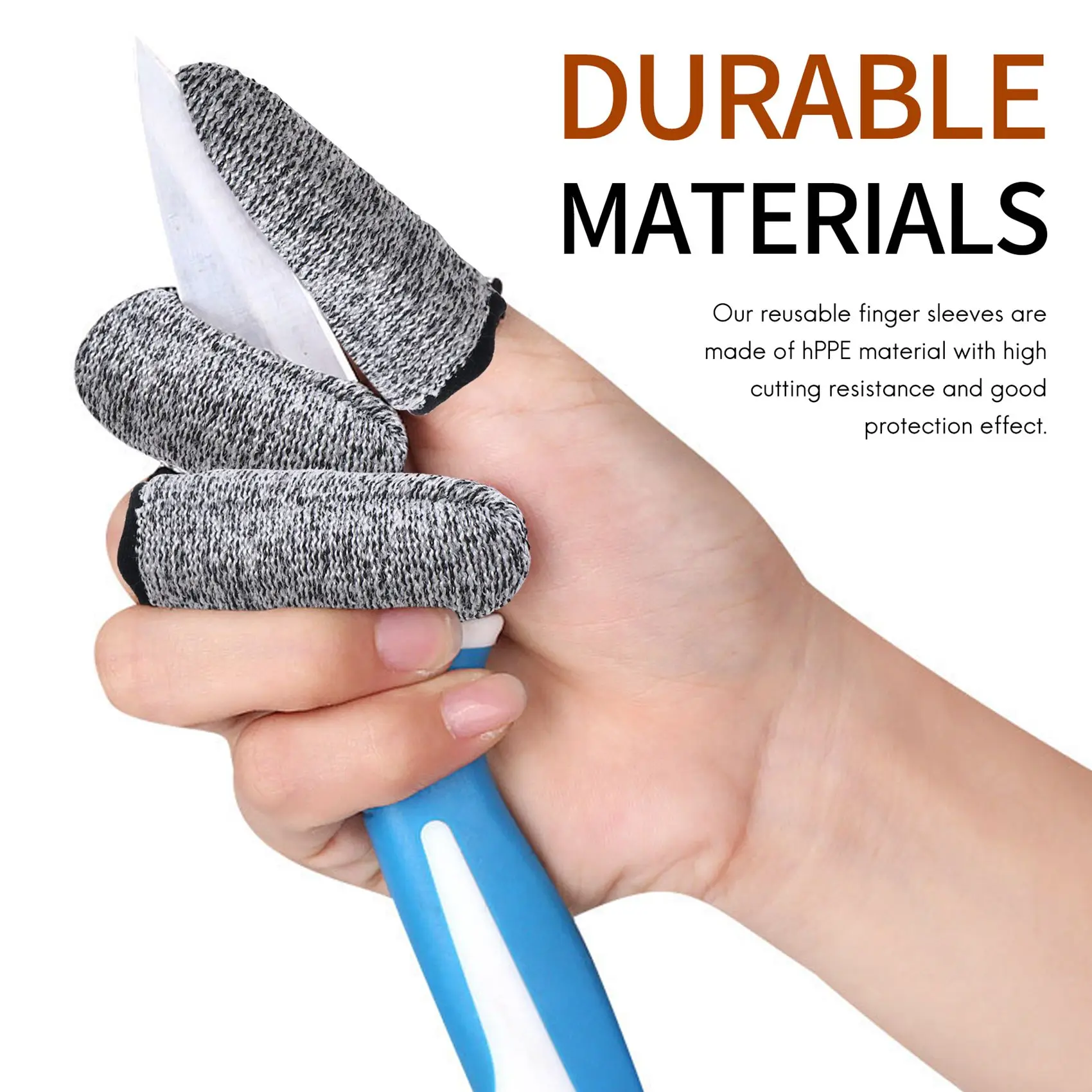 قابلة لإعادة الاستخدام الاصبع المهد حامي الاصبع ، ومكافحة قطع السرير ، ومناسبة للمطبخ ، والعمل ، والنحت ، 20 قطعة