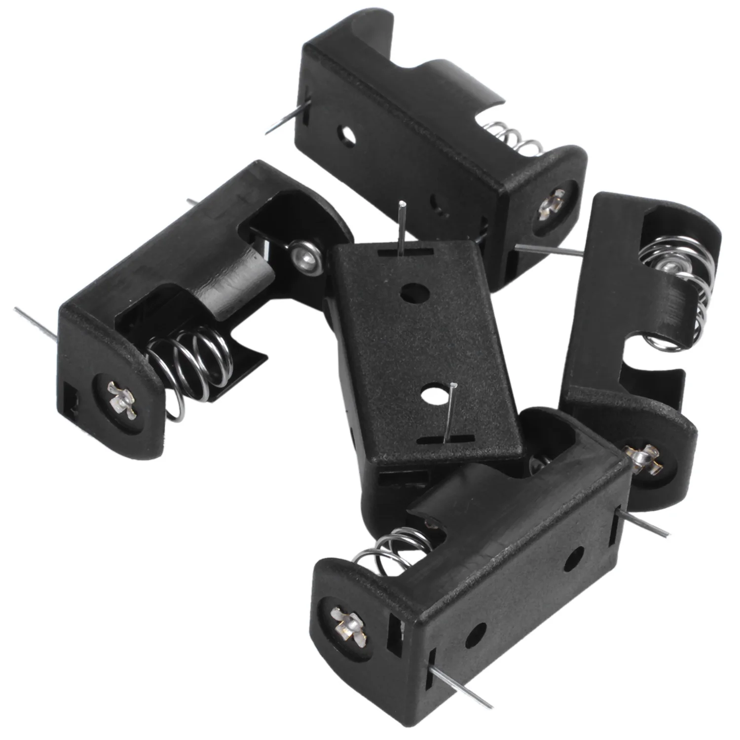 AU69_5x1/2AA 14250 Supporto per custodia con clip per batteria 3,6 V