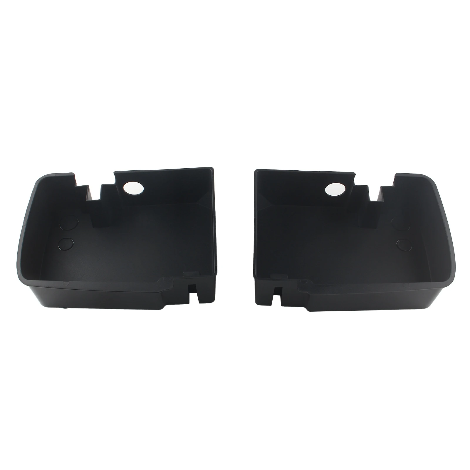 Motorcycle Black Saddlebag Tray Organizer For Harley Street Glide Ultra Classic FLHTCU FLHR