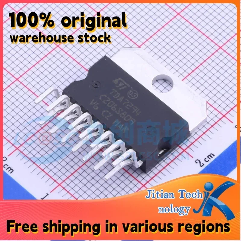 10PCS TDA7294 TDA7294V ZIP-15 100% original inventory High-Quality Electronic Component