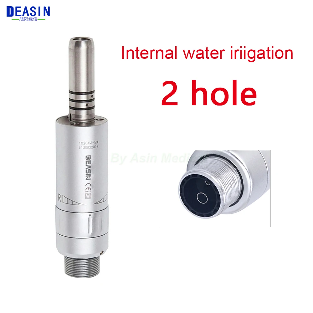 Dental Slow Low Speed External/Inner Water E-type 2/4 Hole Air Motor Handpiece Micromotor