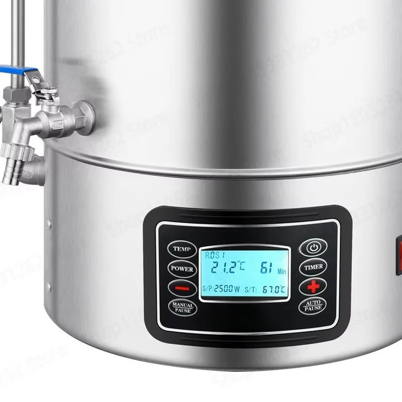 All in One Home Brewing System Electric Beer Fermenter Boil Kettle for Craft Beer Automatic