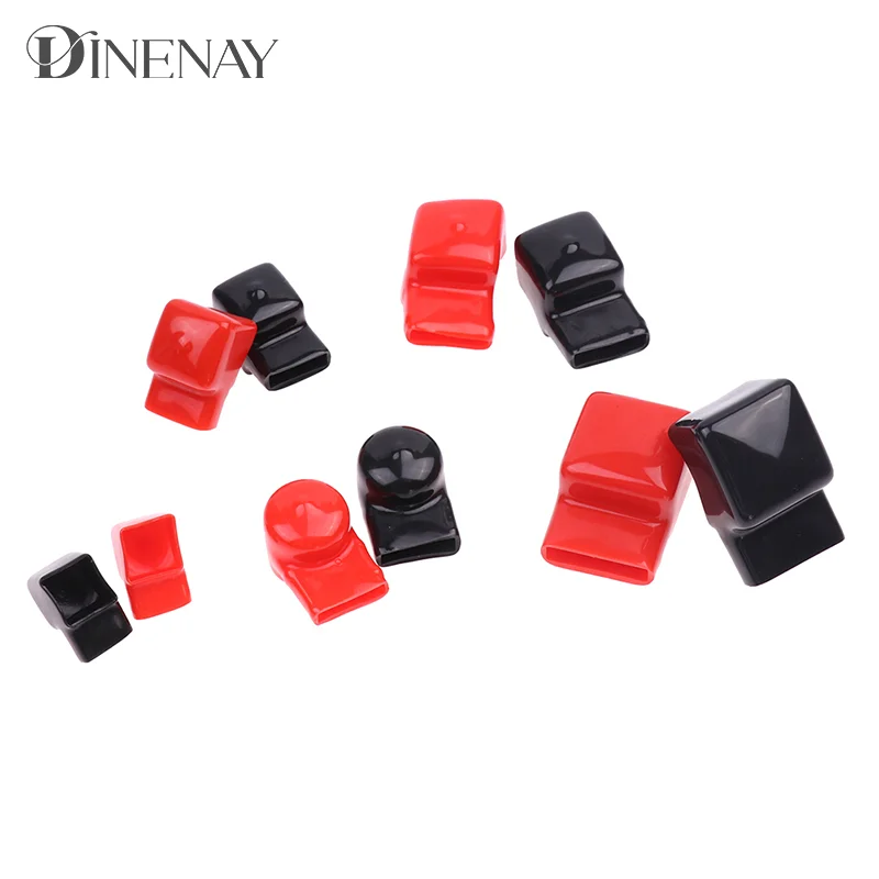 1Pair Loose Protector For Busbar Bus Bar Battery Isolation Cover Terminal Cover Protection PVC Flexible