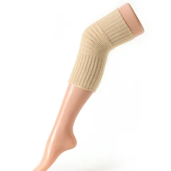 Frseucag-女性の純粋なカシミヤニーガード、快適で暖かいニット、スリムフィット、ショートガード、100カシミア、新しい、2024