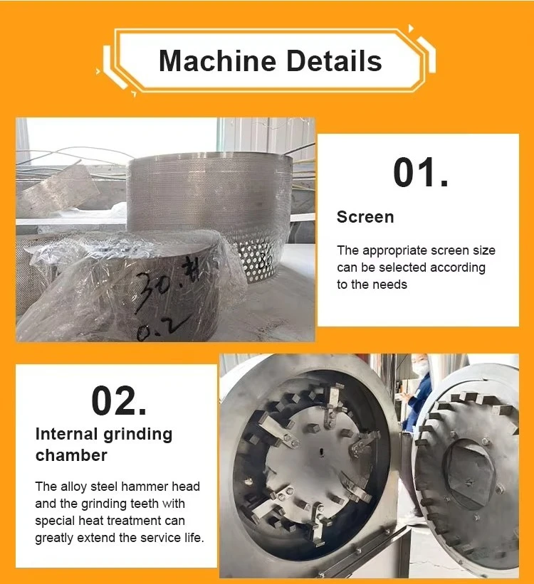 Cumin Spice Ultrafine Milling Mill Dry Food Industry Potato Flour Make Tomato Thyme Grind Grinder Powder Machine