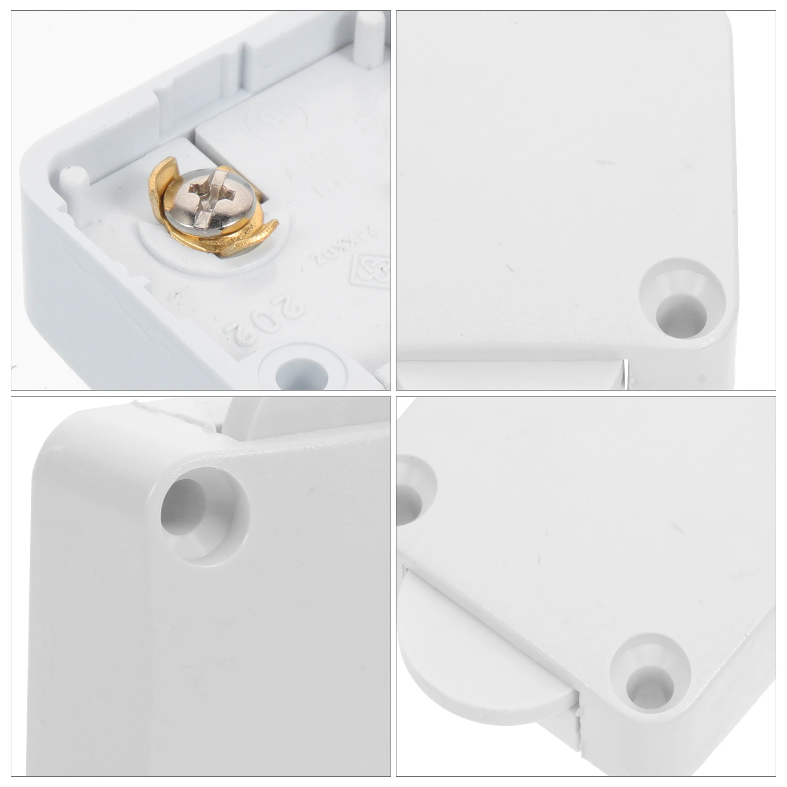 

3pcs Door Switch for Closet Light Cabinet Wardrobe On Off Touch Automatic Light Switch Flame Retardant Material Durable Closet