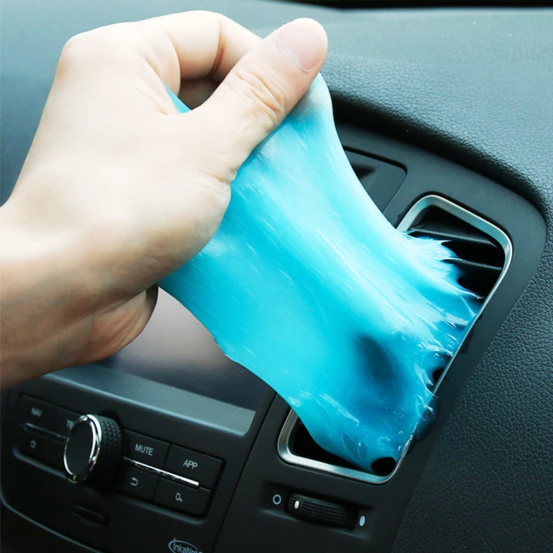 

Car Cleaning Gel Air Vent Outlet Cleaning Dashboard Slime Cleaning Magic Dust Remover Glue Car Auto Interior Clean Accessories