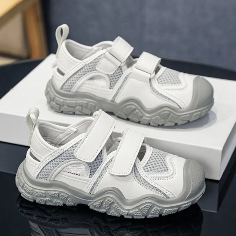 

Summer Sport Shoes For Children Mesh Breathable Teenager Kid's Sneakers Anti-slippery Trend Fashion Running Footwear Boys Girls