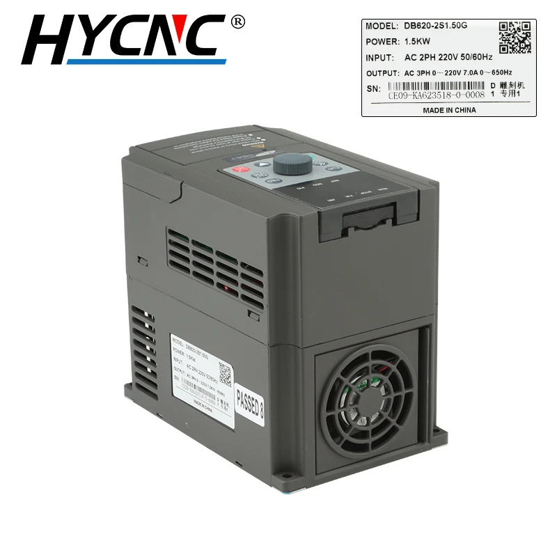 Inversor Rituo VFD 1.5kw inversor de accionamiento 220V 380V AC Motor de conversión de frecuencia controlador de Control de velocidad trifásico