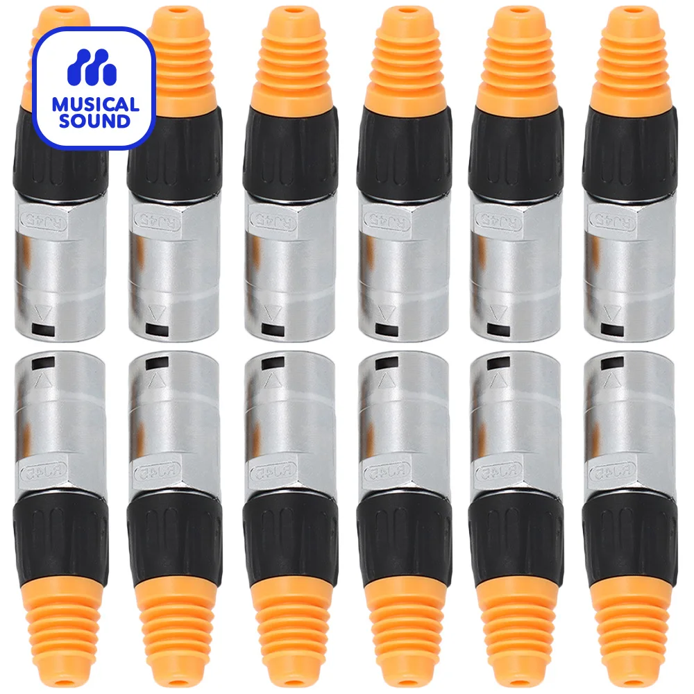 RJ45 Waterproof Connector RJ45 Ethernet Connector For Home Network, Industrial Network, Stage Signal Connection RJ45 Plug