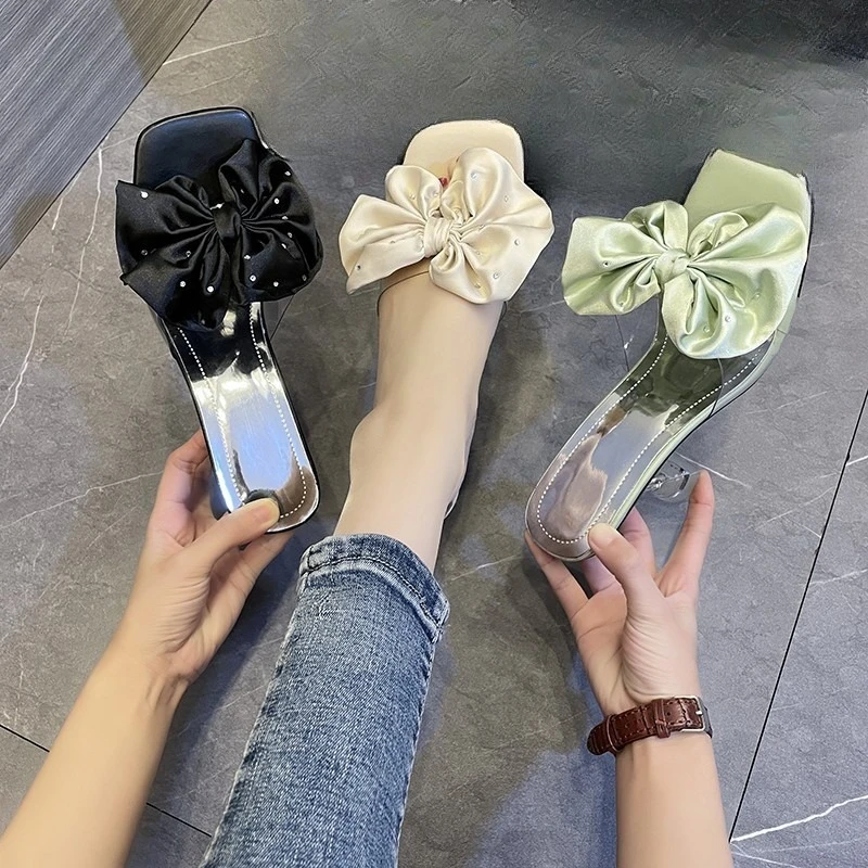 Ladies Pvc High Hee… - image