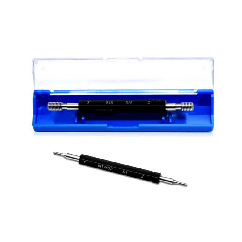 

YRFL 1PCS Steel Mer-cury Gage Fine Thread Plug Gauge Tolerance 5H 4H M0.8 M0.9 M1 M1.2 M1.4 M1.6 M1.8 M2 M2.5 M3 M4 M5 M6 - M12