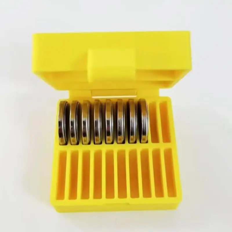 1Pcs CR2450/LR44 Button Battery Storage Case Organizer 10/20 Grids CR2032 Button Battery Storage Box