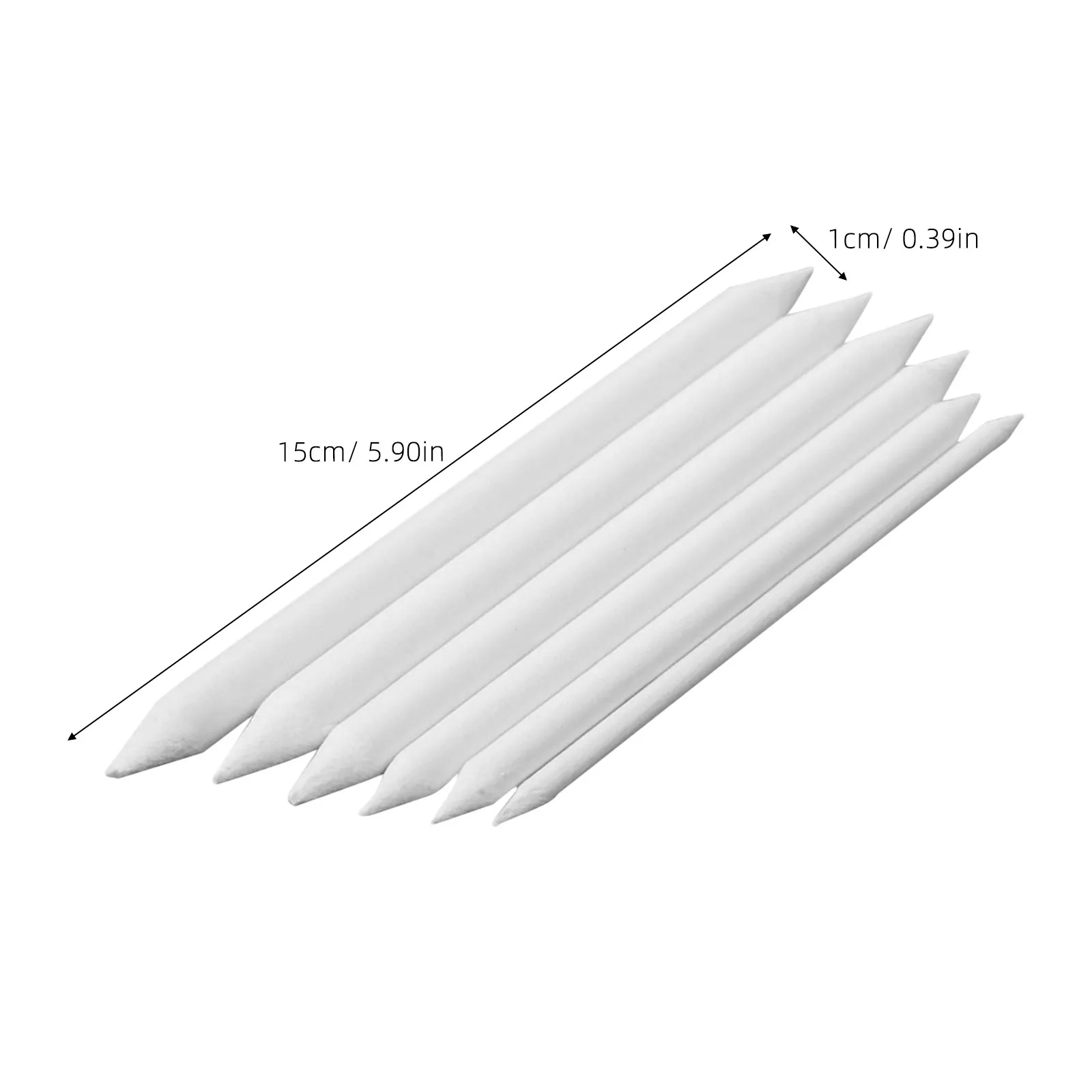 6Pcs Professional Blending Stumps Smudge Pen for Sketching Shading Blending Dim Effects Art Paper Drawing Tools Artist Drawing