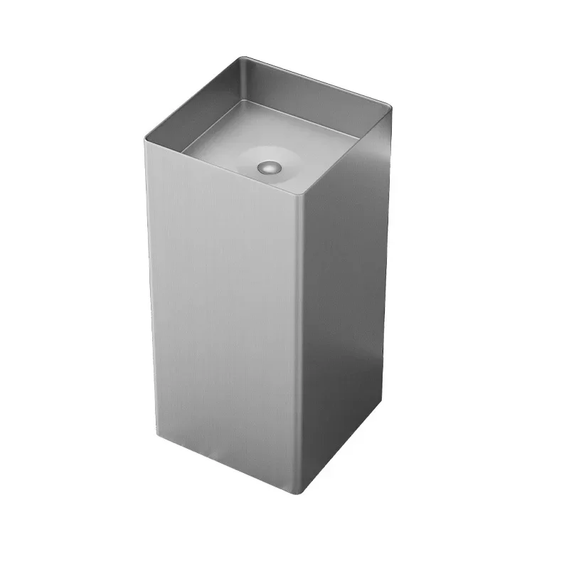 

Outdoor stainless steel wash basin integrated with cabinet wash basin household commercial hotel bathroom floor column basin