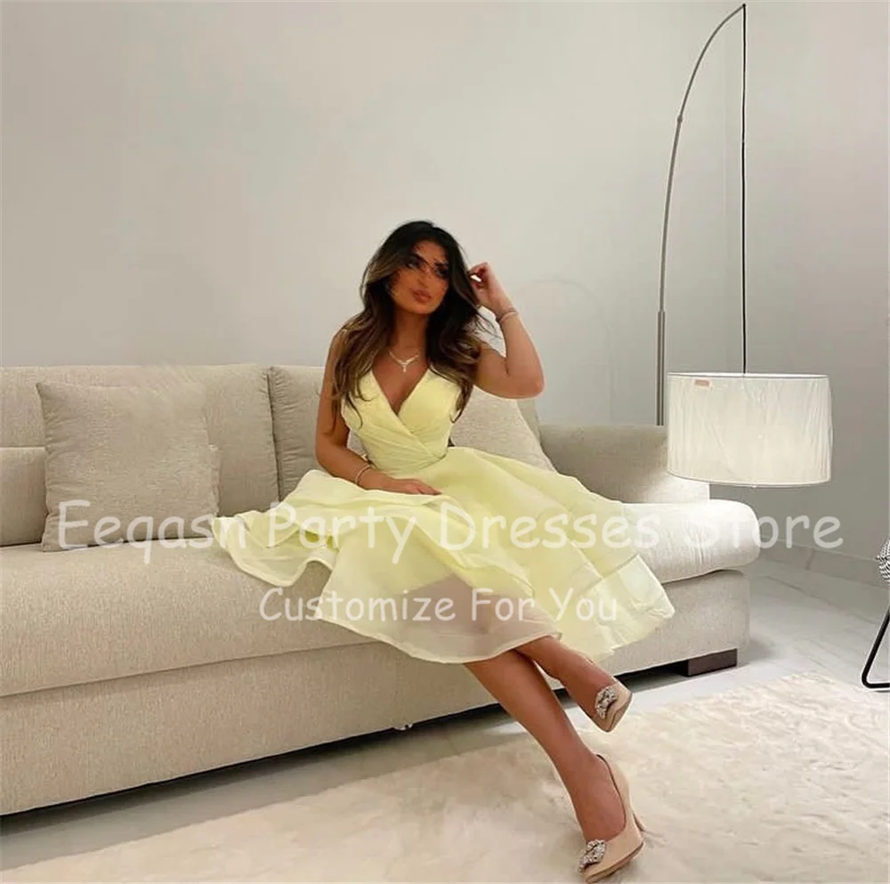 Eeqasn Elegante Frauen Abendkleider 2022 Sexy Tiered Tüll Spaghetti-trägern Lange Bankett Kleid Klassische Backless Prom Kleider