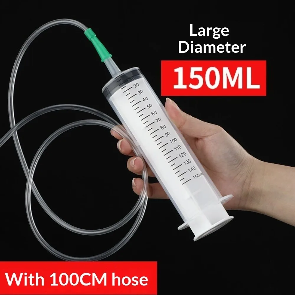 20ml-550ml Langlebige Großvolumen-Spritze, Autoöl-Extraktor, geeignet für Laborabgaben, Klebstoffabgabe, Großspritze.