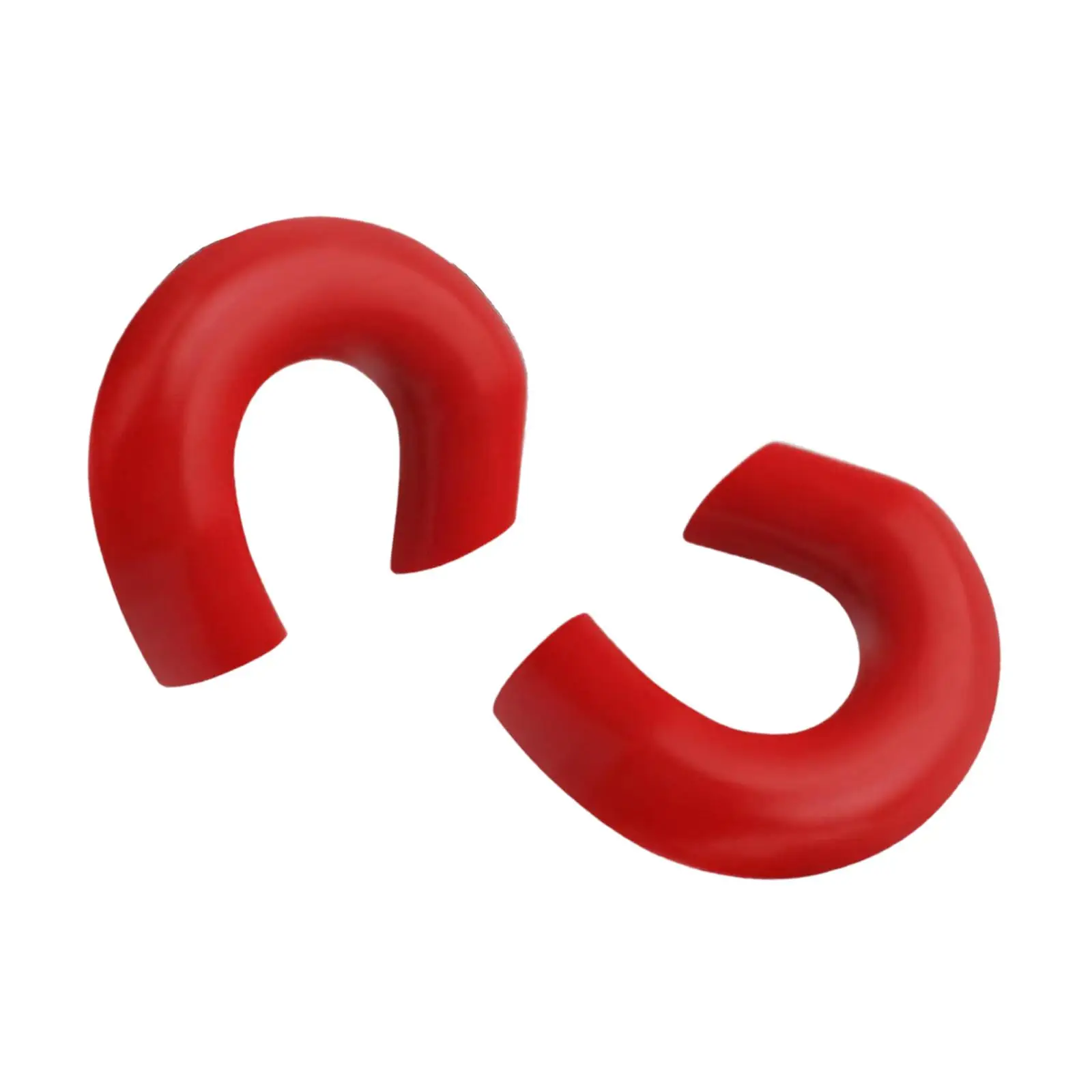 

Красные нитриловые чехлы для буксировочных крюков, профессиональные водонепроницаемые защитные накладки на передний буксировочный крюк для F250 F350 F450 2017-2026