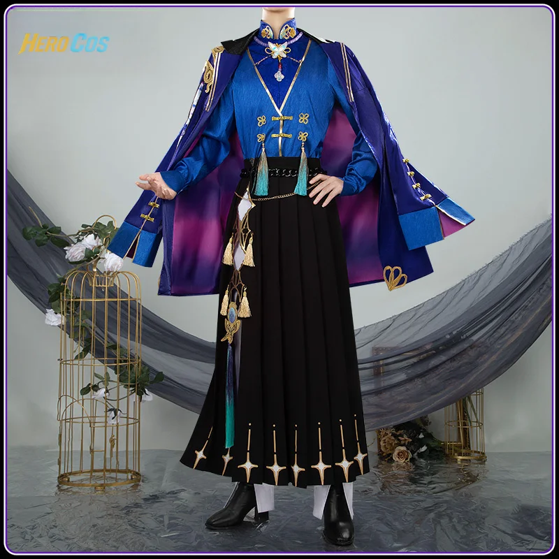 

Vtuber Hoshirube Sho Косплей Dyticaa Костюм на 2-ю годовщину Аниме Униформа для вечеринки Хэллоуин Играть Ролевая одежда Одежда HERO Cos