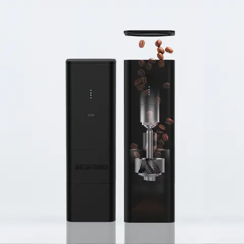FEMOBOOK A2 USB electric grinder portable rechargeable grinder with 7core burr Magnetic attraction design 4000mah battery