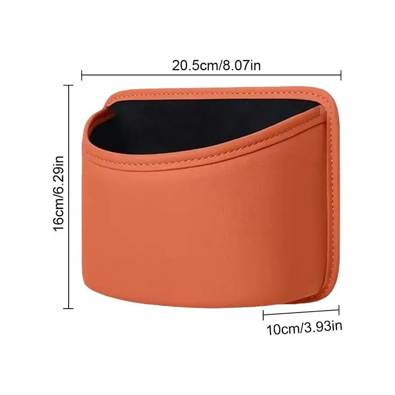 Car Trash Can For Back Seat Auto Trash Can Interior Car Garbage Bin Car Organizer Leakproof Multipurpose Car Organizers image 6