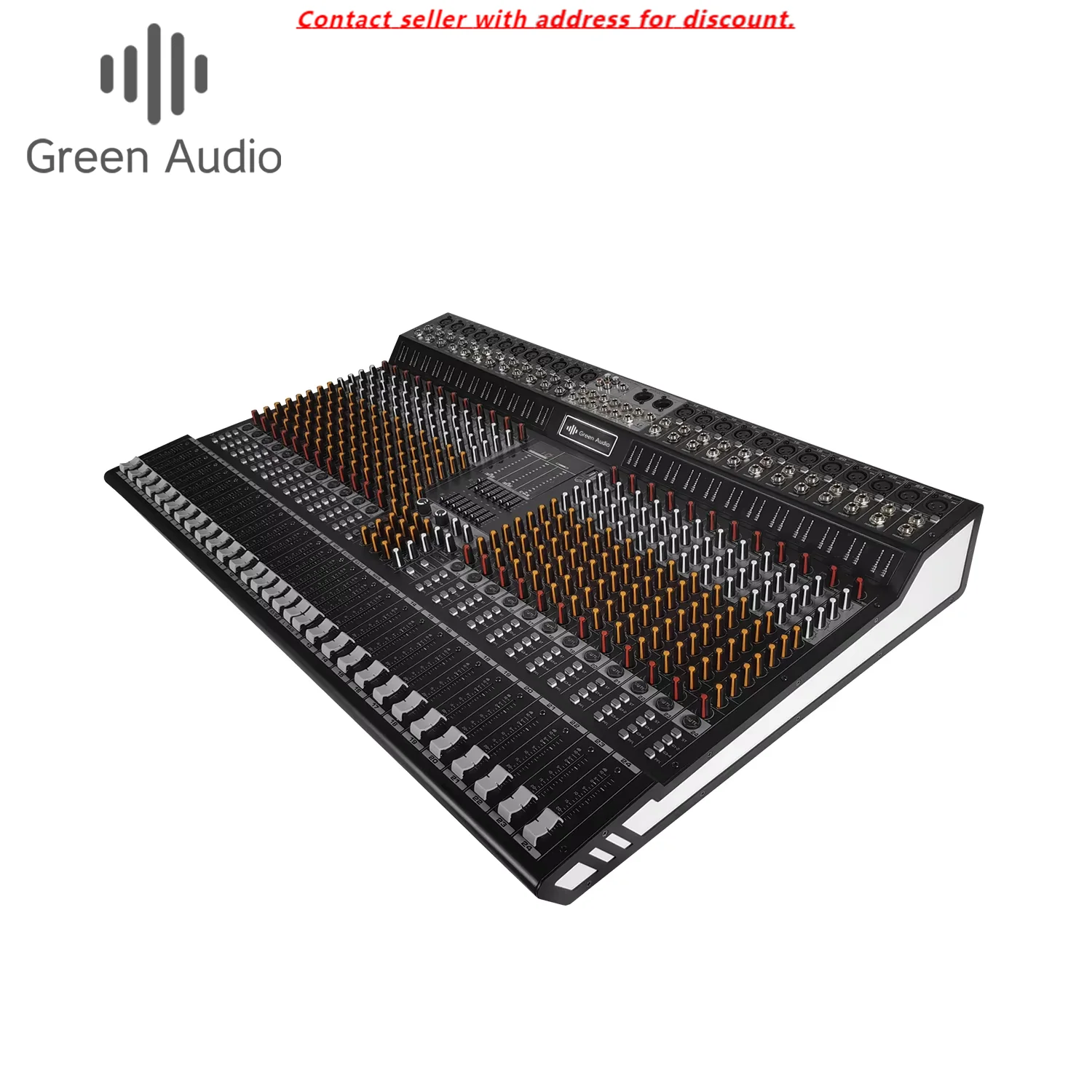

GAX-XM24 Green Audio Professional 24-channels USB Audio Mixer With AUX Recording Stage DJ Audio Console Mixer