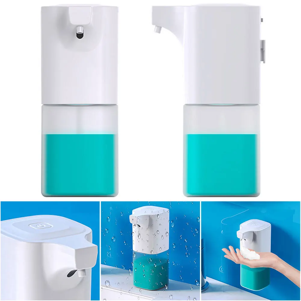 350ml Automatic Sensor Hand Sanitizer Machine 4 Gears Touchless Liquid Soap Dispenser Dish Soap Dispenser for Kitchen Bathroom