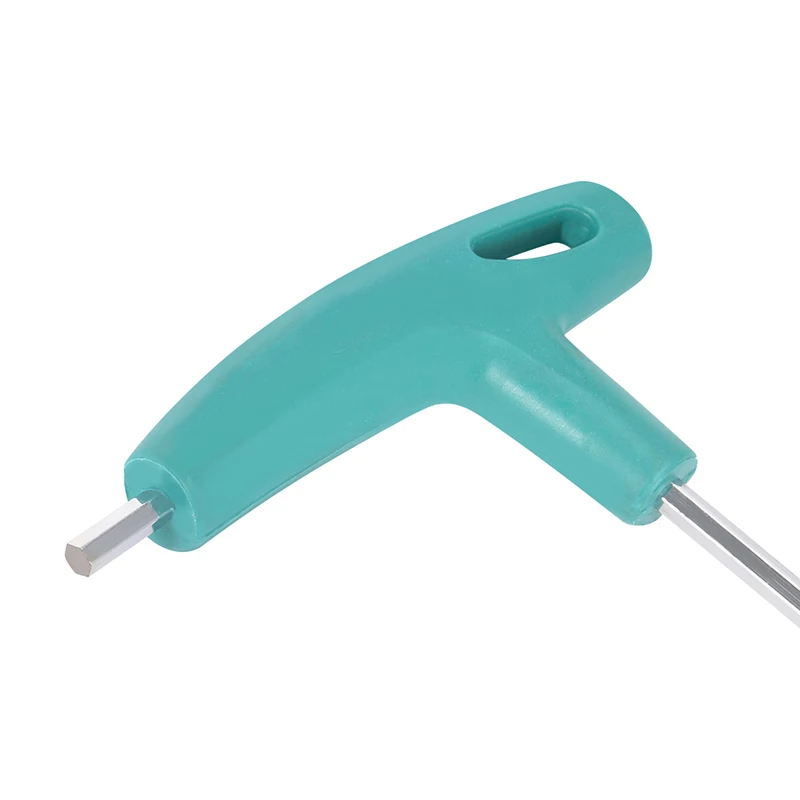 Imagem -05 - Cabeça de Bola Chave Sextavada Allen Wrench mm mm Extra Longo Braço T-handle Aço Cromado Hexagonal Ferramenta Manual