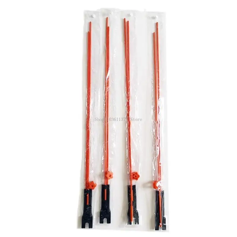 

Велосипедные флаги с регулируемыми высотой стержней водонепроницаемые оранжевые защитные флаги флаги стекловолокна Flags Flags