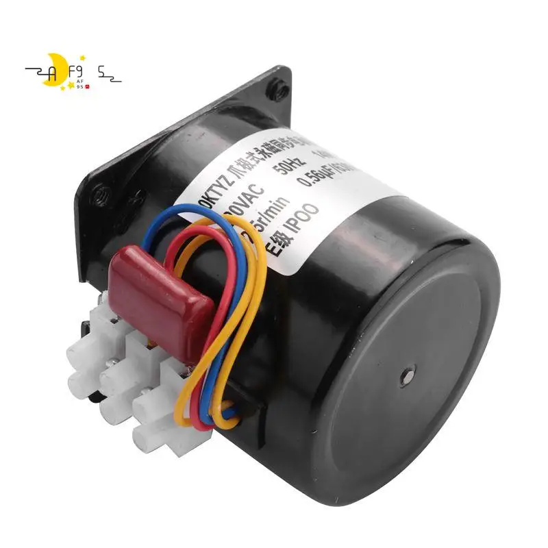 

AF95-220V AC Synchronous Gear Motor 60KTYZ 60-KTYZ Permanent Magnet Synchronous Gear Motor 220V 2.5 Rpm