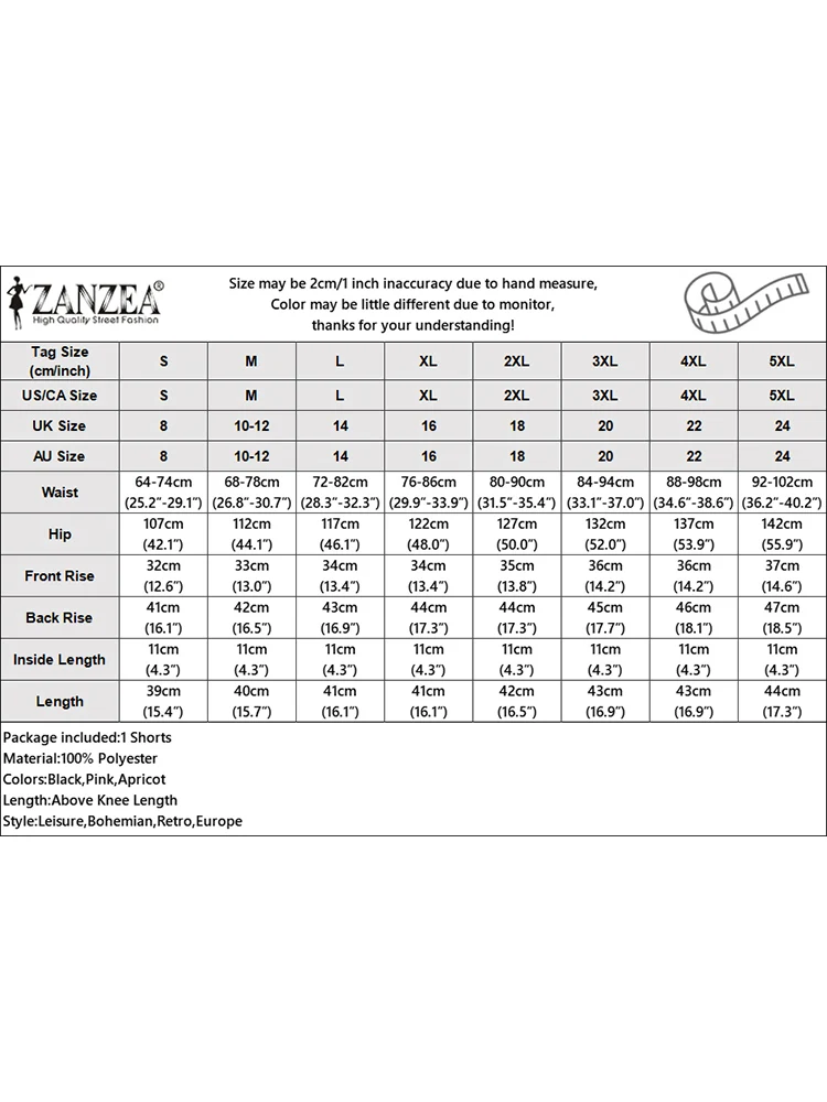 Zanzea moda shorts feminino 2025 verão cordão elástico na cintura bolsos workwear shorts de perna larga solto cor sólida calças curtas