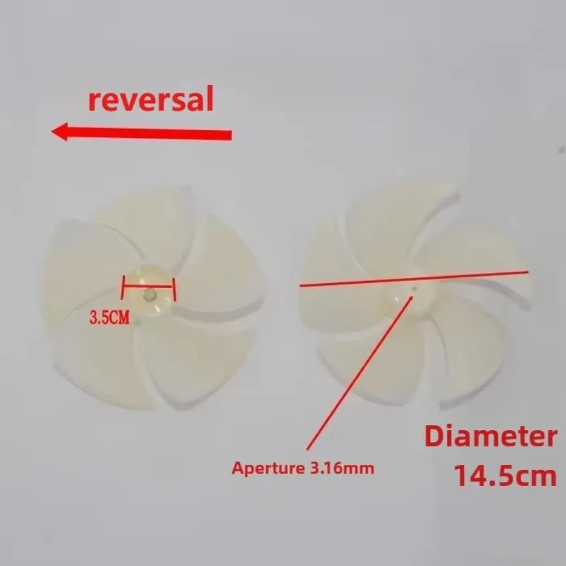 WZ-High quality 15cm Fan Blades suitable for Haier LG Samsung Refrigerator Freezer Reversible Motor