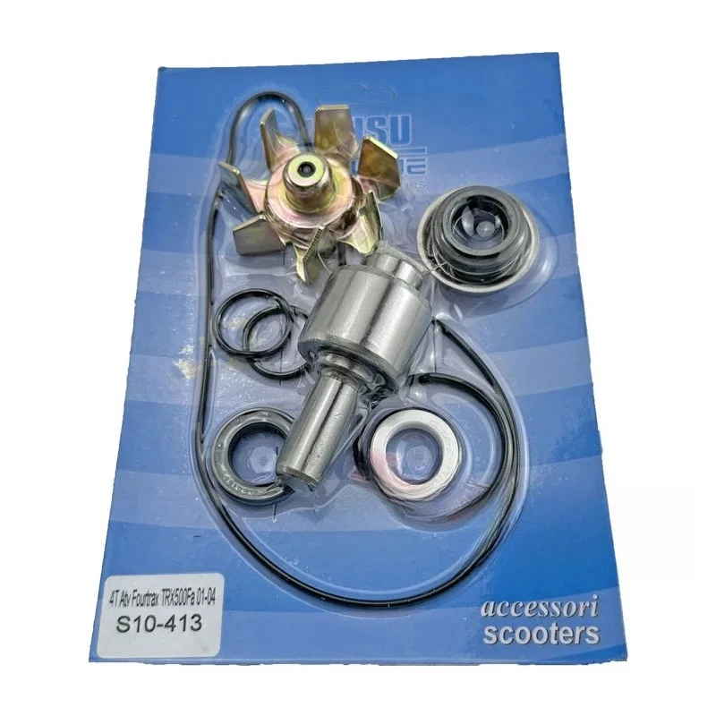 ATV Water Pump Repair Kit, Complete Gasket Seal Rebuild Set For Fourtrax 4T TRX500Fa Quad