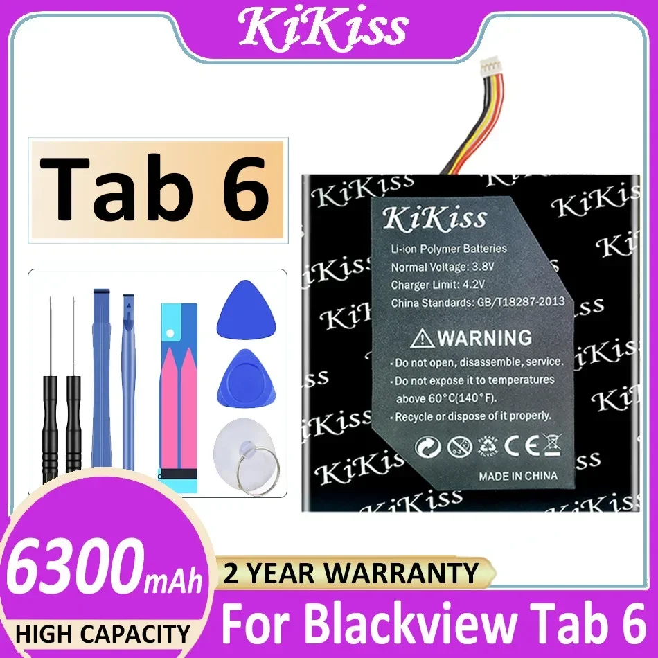 

KiKiss (3210099) (3395137) (3395137) TAB 11 LI3295123PVUTL Аккумулятор для Blackview Tab 6 10 11 8E Tab8E