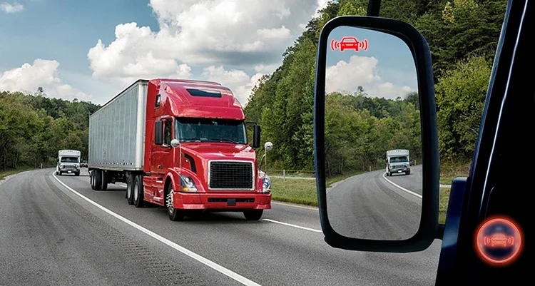 Высококачественная система предупреждения ADAS Система безопасности обнаружения транспортных средств Система обнаружения слепых зон BSD для грузовиков и автобусов